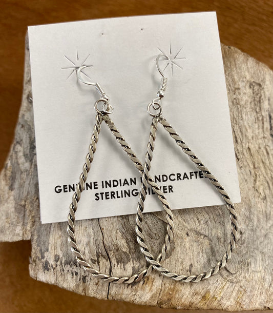The Marissa Silver Teardrop Earrings - NY Texas Style Boutique