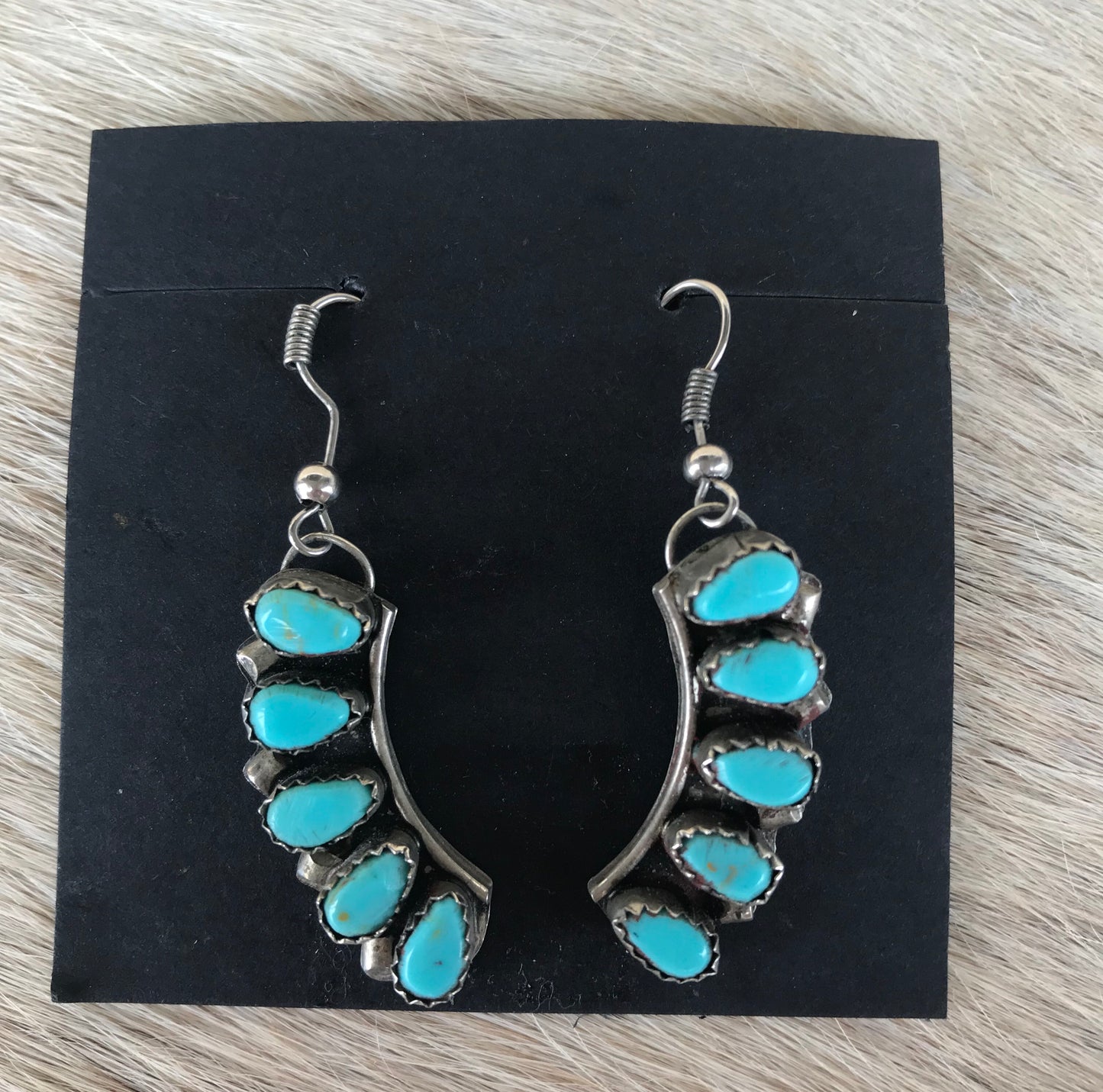 The Caney Turquoise Earrings - Ny Texas Style Boutique 