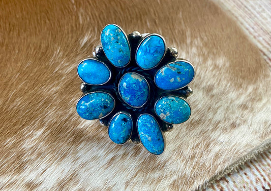 The Guinevere Ring (Adjustable) By Arnold & Carleena Goodluck - NY Texas Style Boutique 