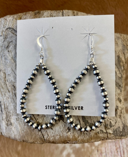 The 2” Length Navajo Pearl Earrings - NY Texas Style Boutique