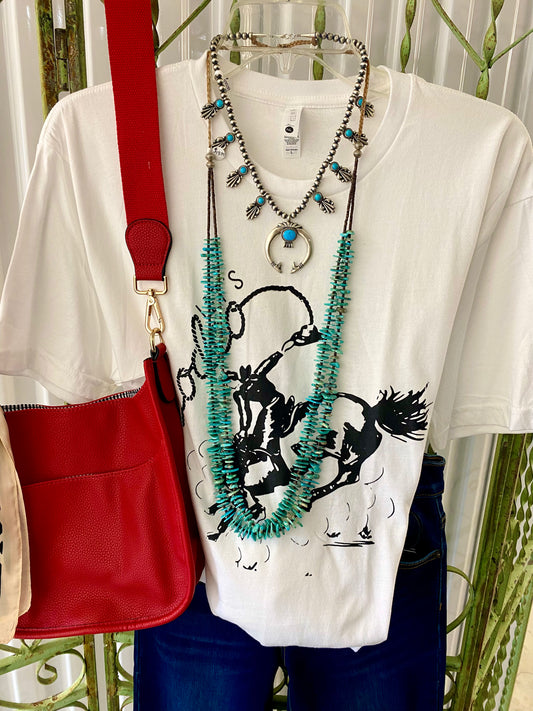 The “Let’s Rodeo” Graphic Tee - NY Texas Style Boutique