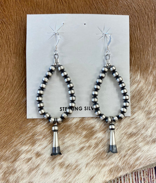 The Blossom Navajo Pearl Earrings - NY Texas Style Boutique