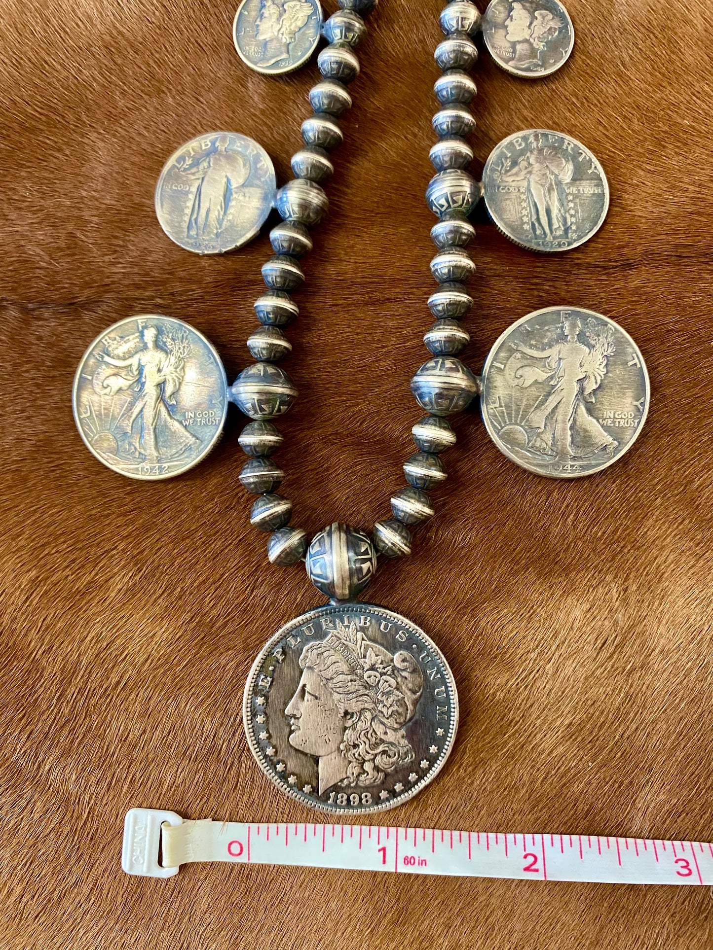 The Vintage Coin Silver Necklace