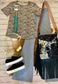 Cowhide Fringe Crossbody Purse