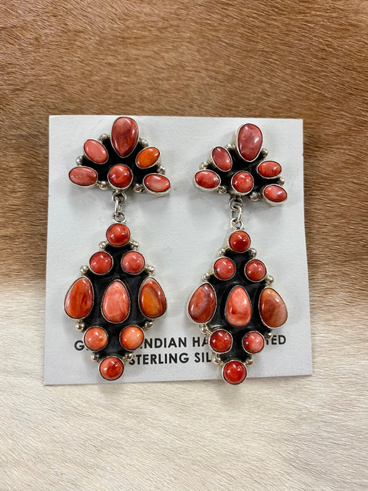 The JB Spiny Oyster Earrings - Ny Texas Style Boutique