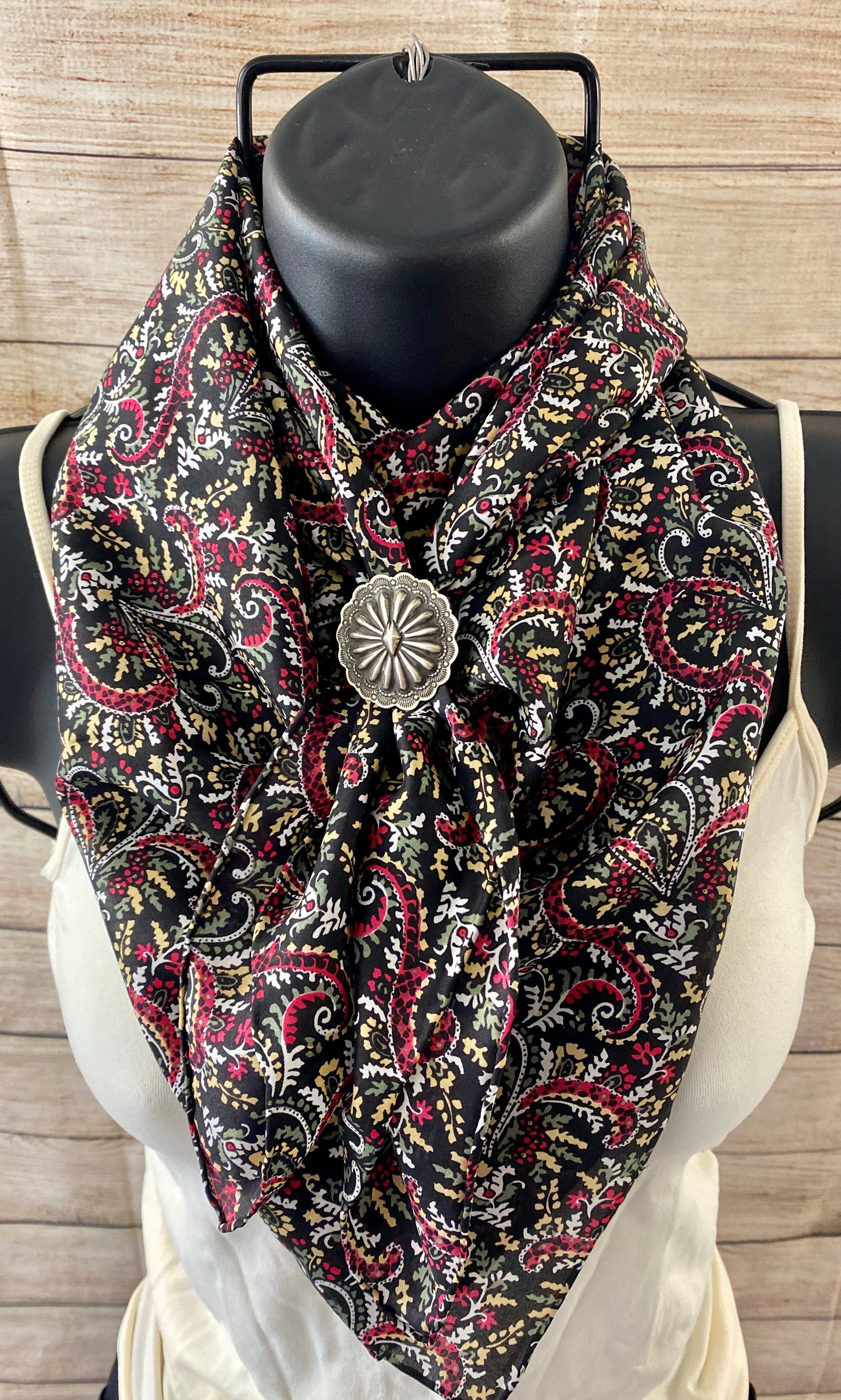 The Red Paisley Wild Rag - Ny Texas Style Boutique 