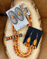 The Sebastian 18” Inch Orange Spiny Necklace - NY Texas Style Boutique 