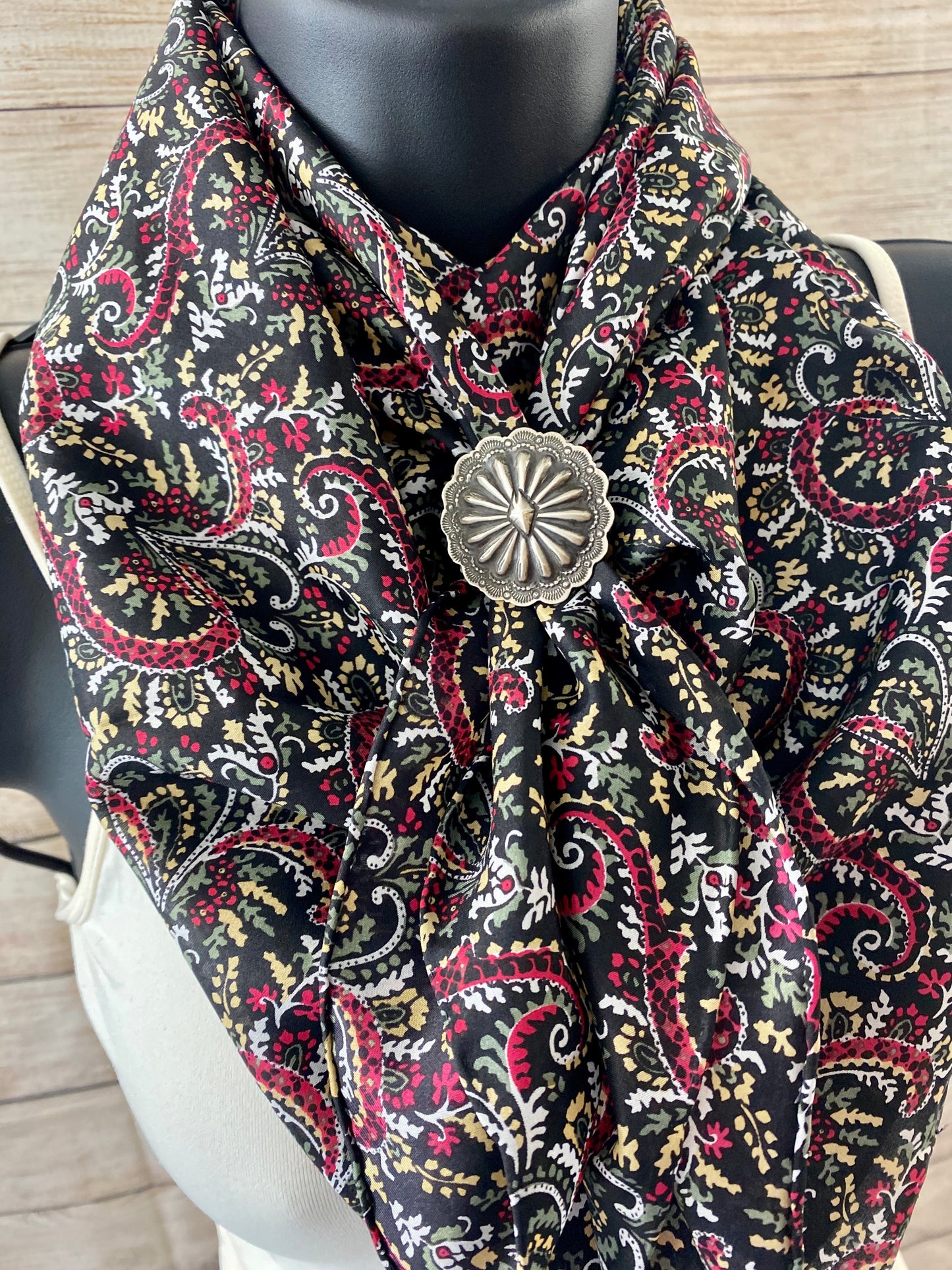 The Red Paisley Wild Rag - Ny Texas Style Boutique 