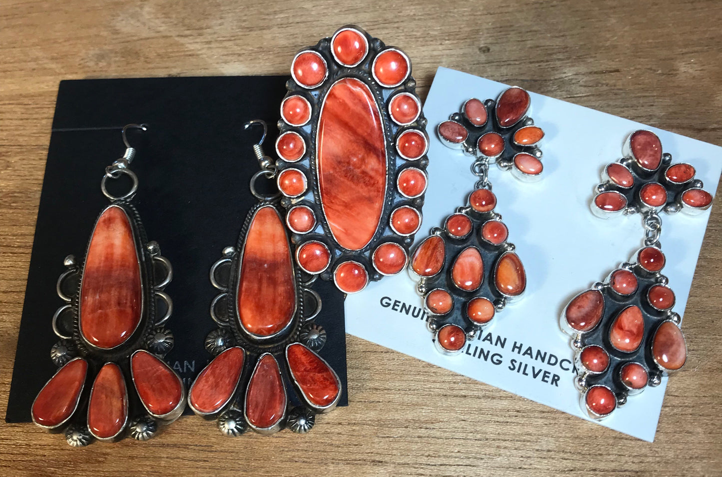 The JB Spiny Oyster Earrings - Ny Texas Style Boutique 