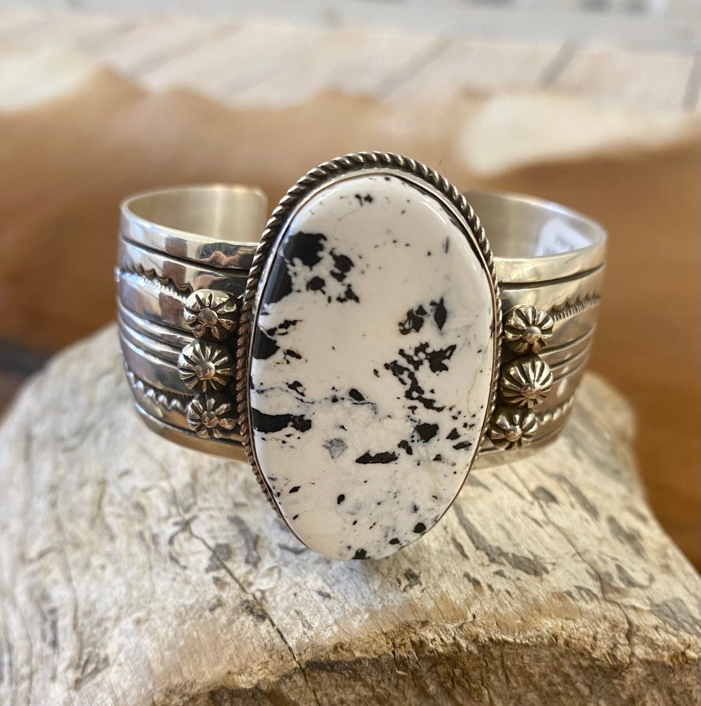 The Remarkable White Buffalo Cuff By Irene Kee