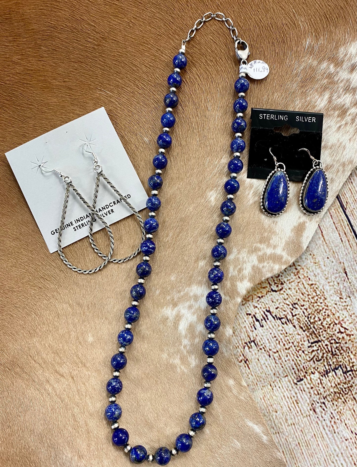 The Lapis Lagoon Earrings