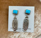 The Lisa Turquoise Earrings By Michael Calladitto