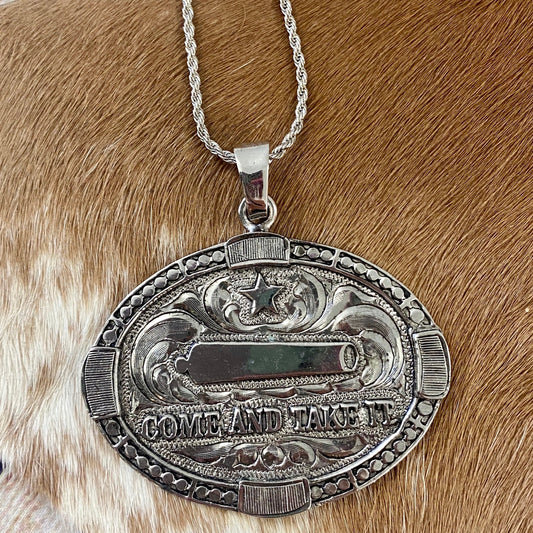 The Come And Take It Pendant - Ny Texas Style Boutique