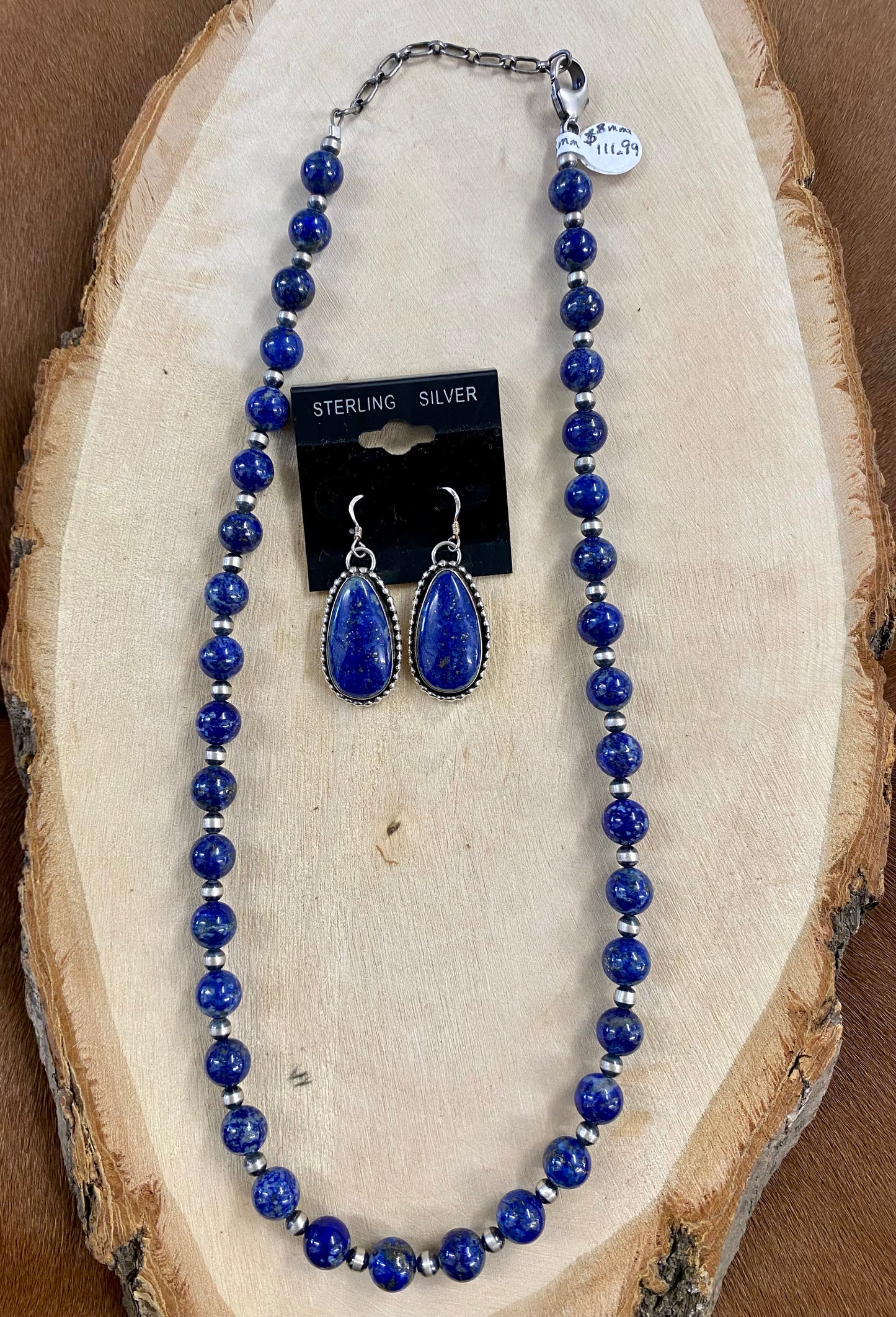 The Lapis Lagoon Earrings