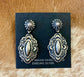 The Stagecoach Concho Earrings