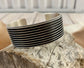 The Silver Y Indented Cuff - Ny Texas Style Boutique 